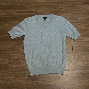 CLOSET CLEAR OUT SALE - JCREW XXS heather gray crew neck sweater lightweight
